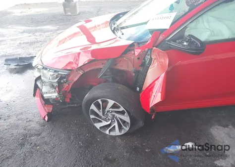 2018 Honda Civic Ex z USA, uszkodzony, nr VIN 2HGFC2F78JH575091